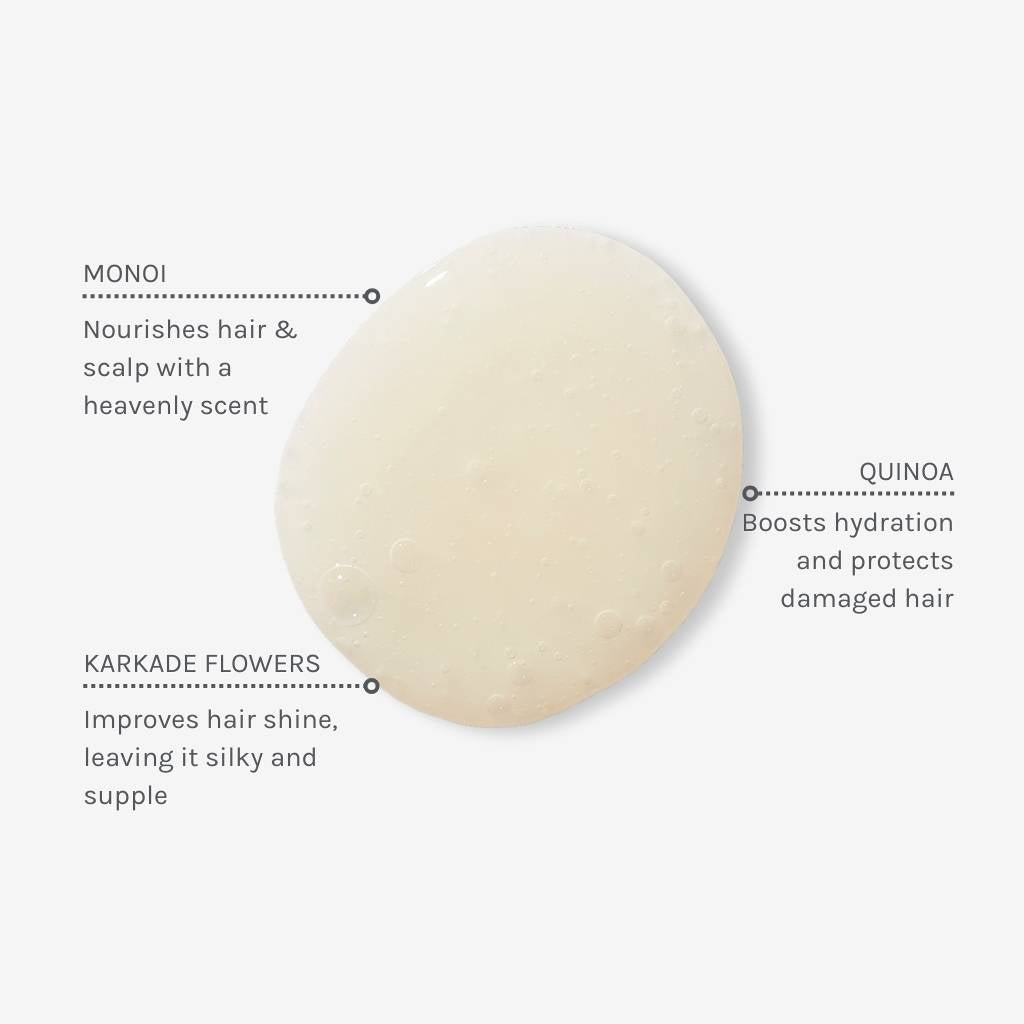 Evolve Organic Beauty Monoi Rescue Shampoo trockenes Haar