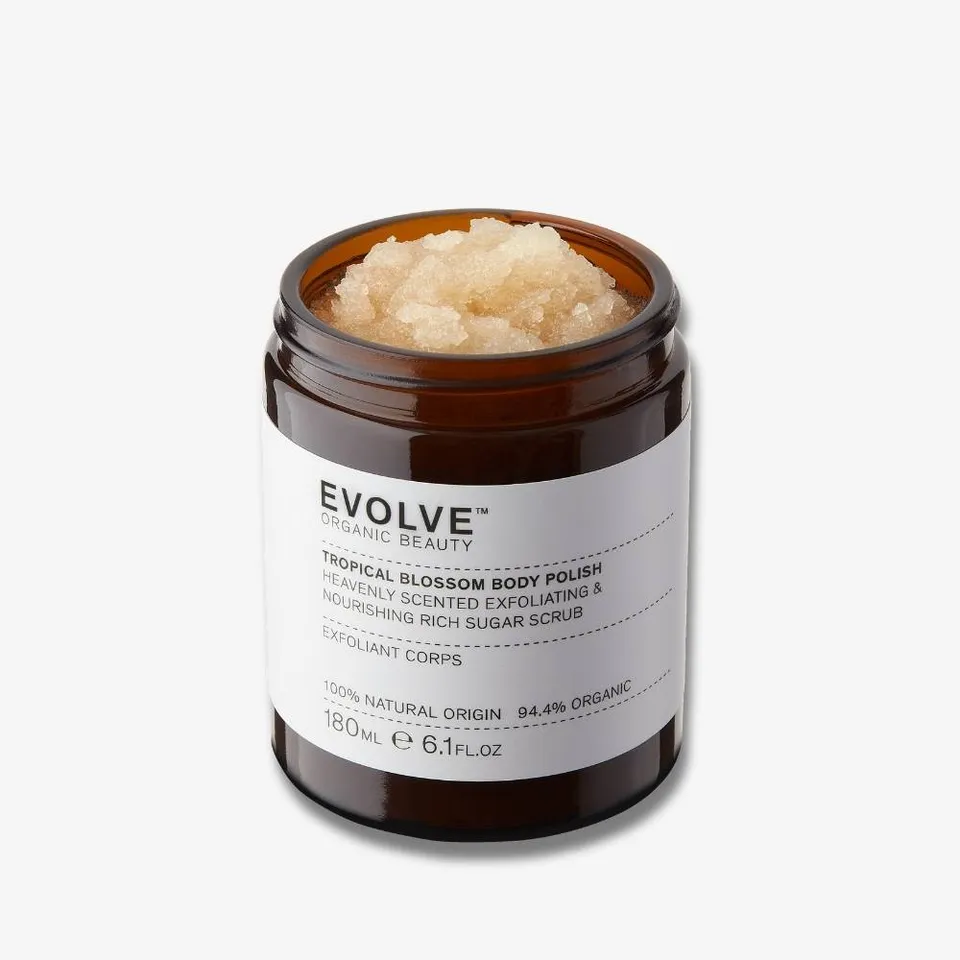 Evolve Tropical Blossom Body Polish Körperpeeling Zucker Monoi