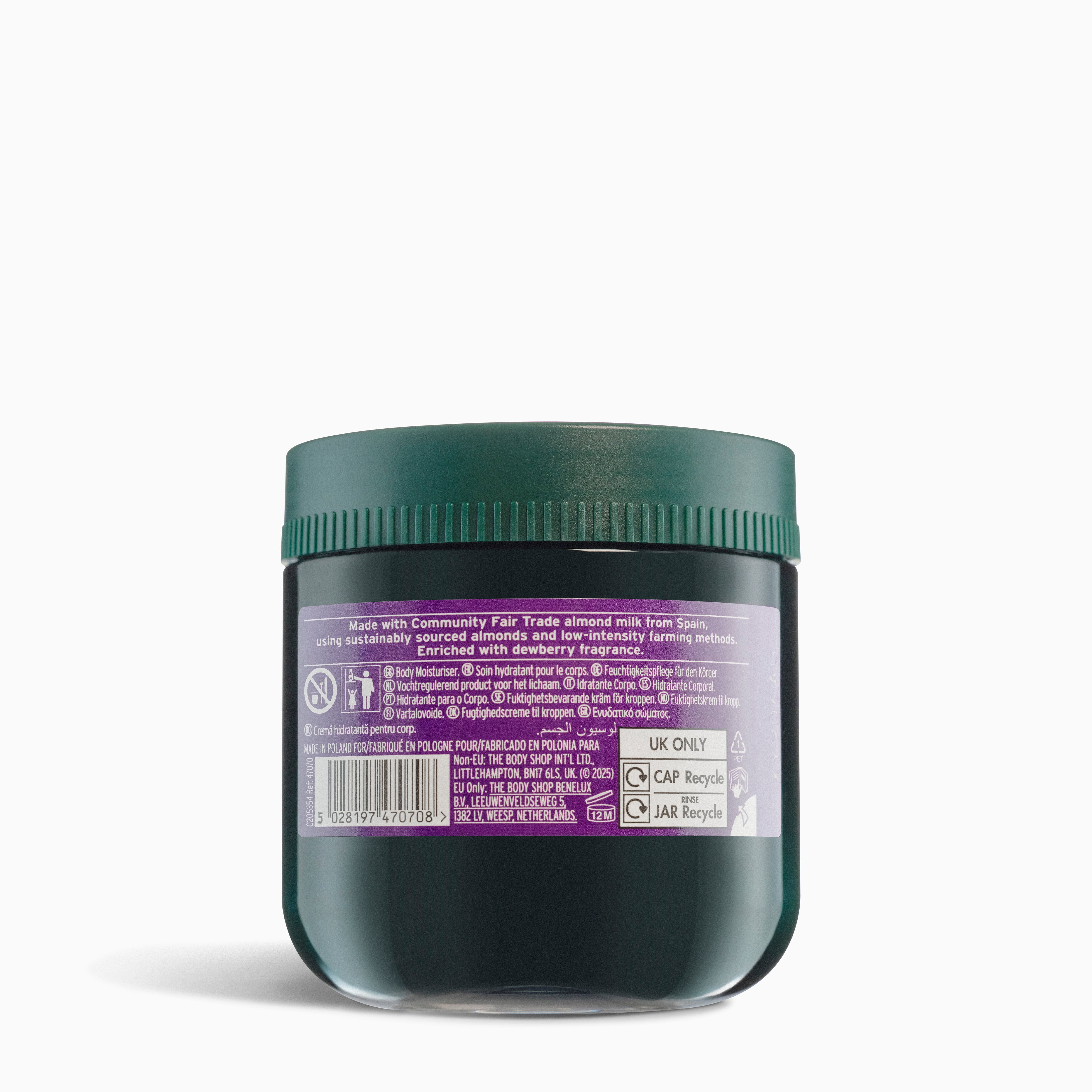 The Body Shop Dewberry Body Yogurt Körpercreme 200 ml