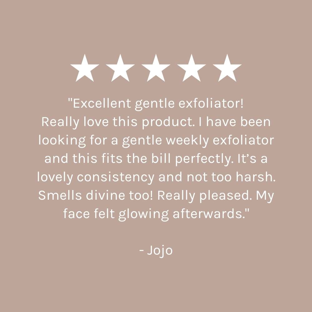 Evolve Organic Beauty Rose Quartz Gesichtspeeling Reisegröße