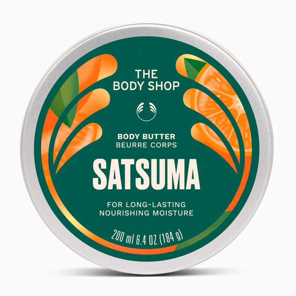 The Body Shop Satsuma Körperbutter 200 ml Zitrus 72h Feuchtigkeit