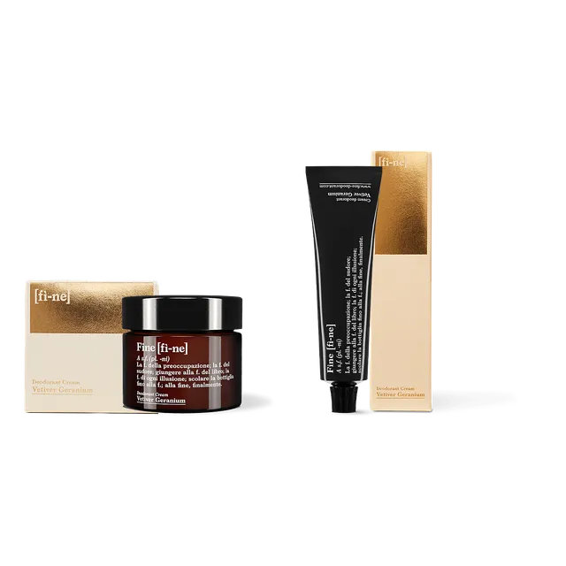fine Sets Deocreme Set Tiegel+Tube Vetiver Geranium