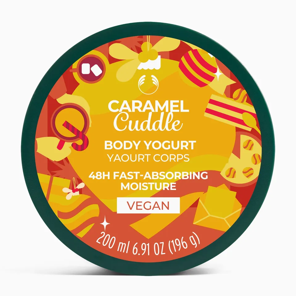The Body Shop Caramel Cuddle Body Yogurt Körpercreme 200 ml Karamell