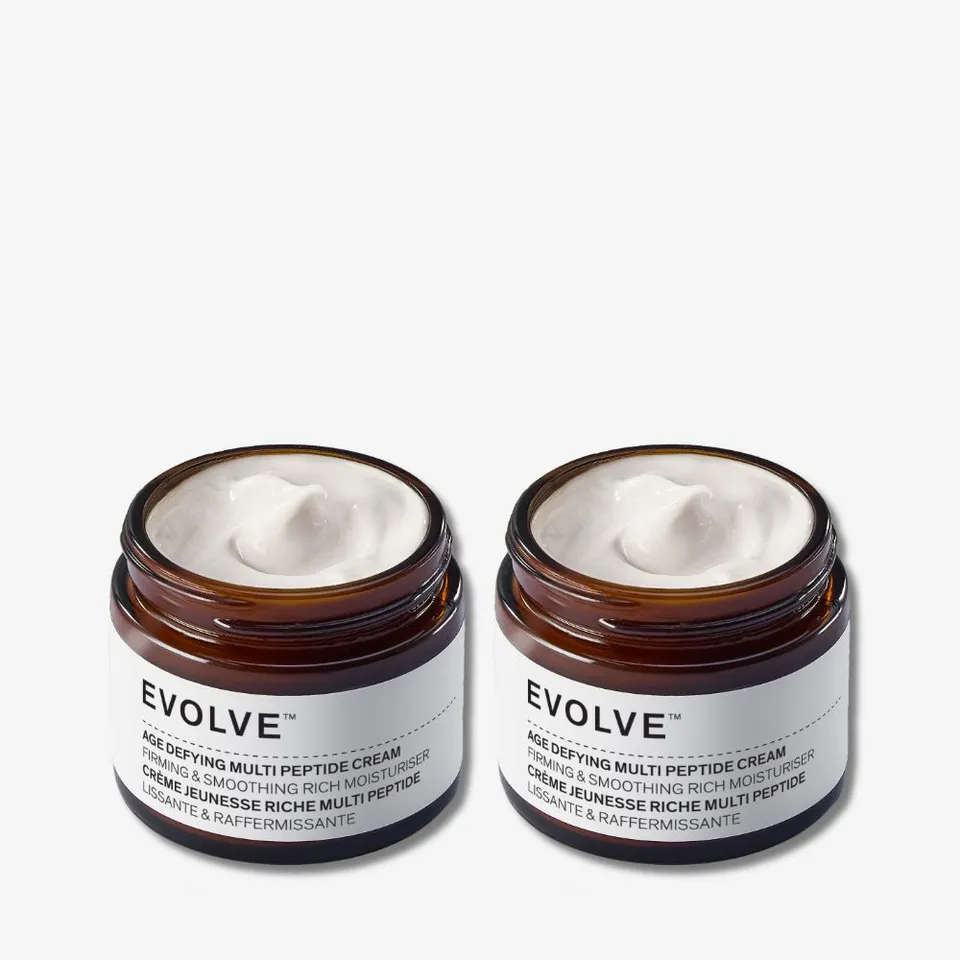 Evolve Organic Beauty Age Defying Multi Peptide Cream Duo 2x Gesichtscreme