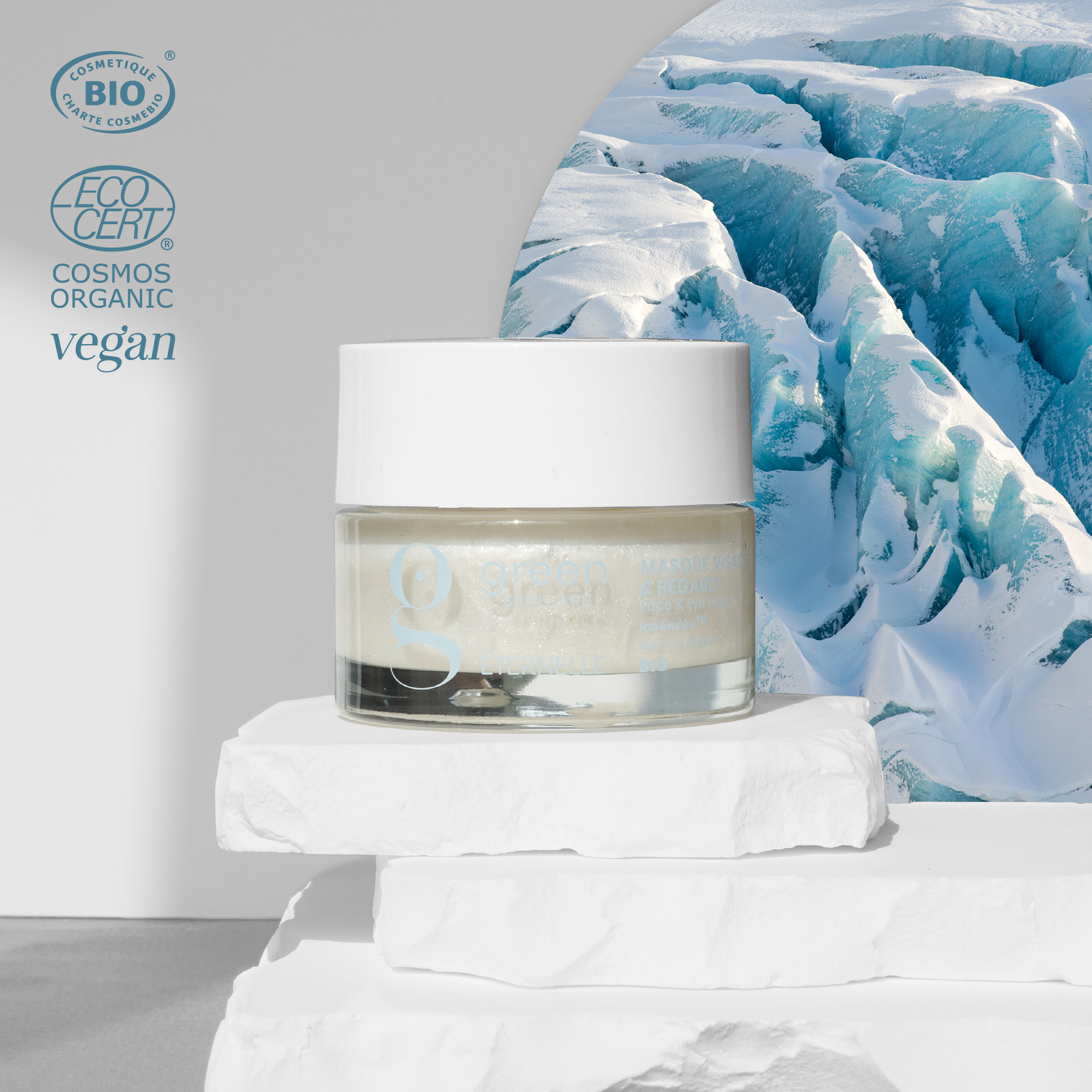 Green Skincare Éternelle Gesichtsmaske Augen Anti-Age
