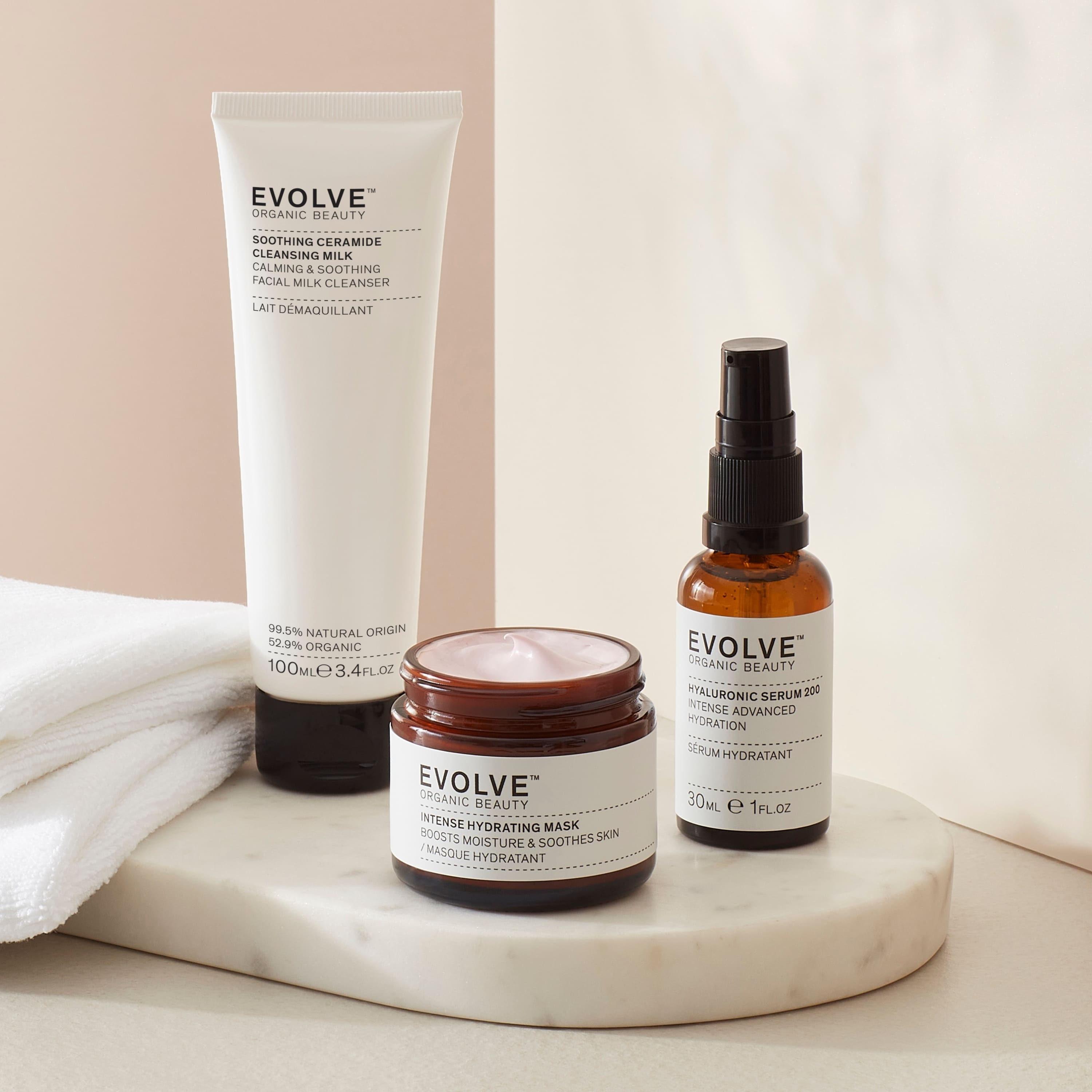 Evolve Organic Beauty Sensitive Skin Saviour Set Gesichtscreme Duftfrei