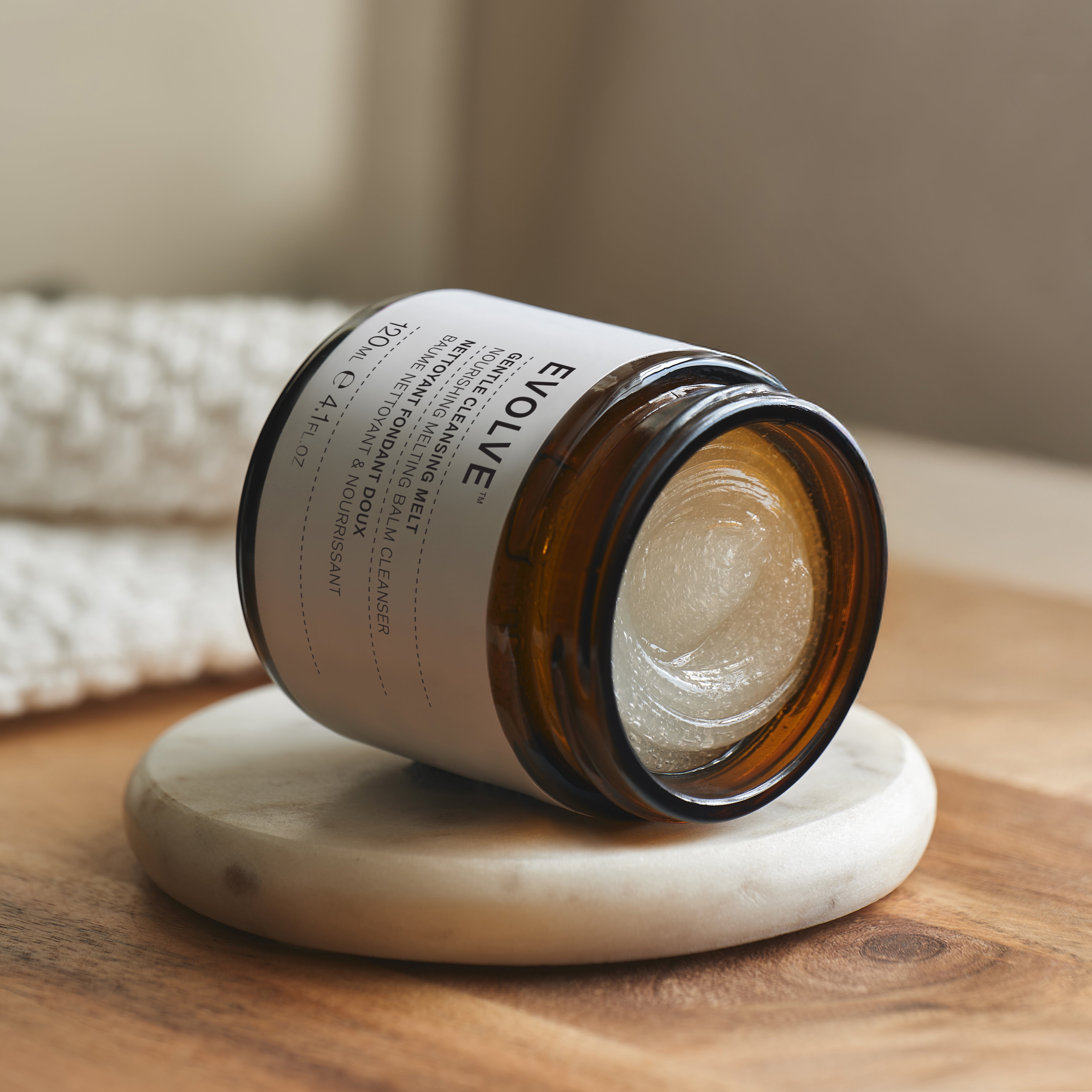 Evolve Organic Beauty Gentle Cleansing Melt Reinigungsbalsam Rose