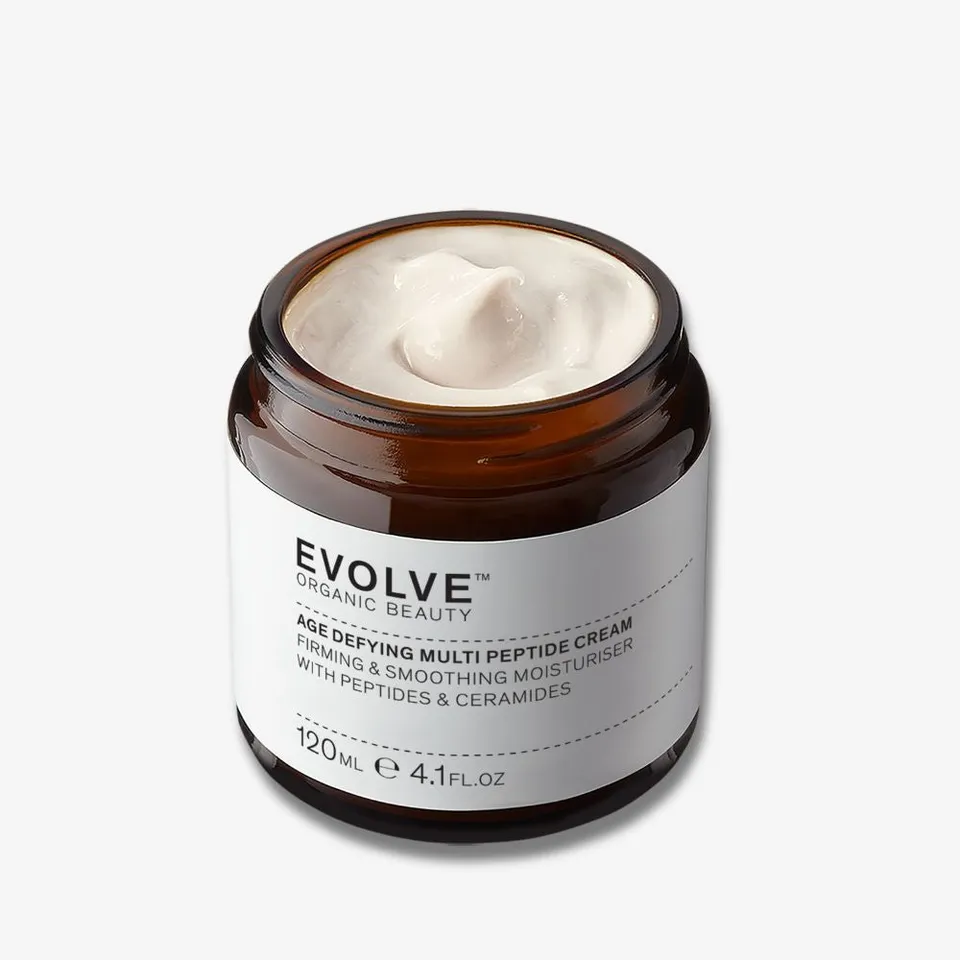 Evolve Organic Beauty Age Defying Multi Peptide Cream Gesichtscreme Supersize