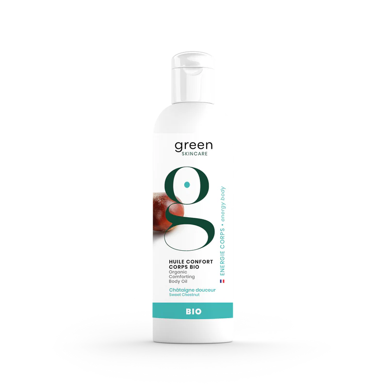 Green Skincare Energie Corps Huile Confort Körperöl Kastanie