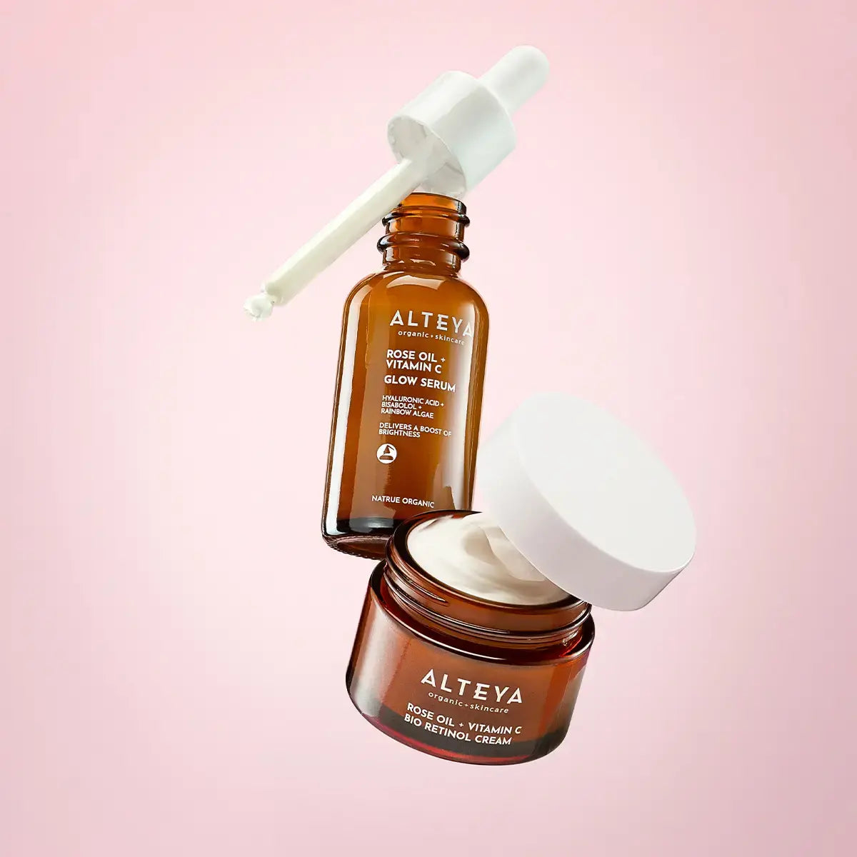 Alteya Organics Set For Me Serum + Creme Rosenöl Set