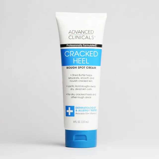 Advanced Clinicals Cracked Heel Fußcreme mit Urea gegen Hornhaut
