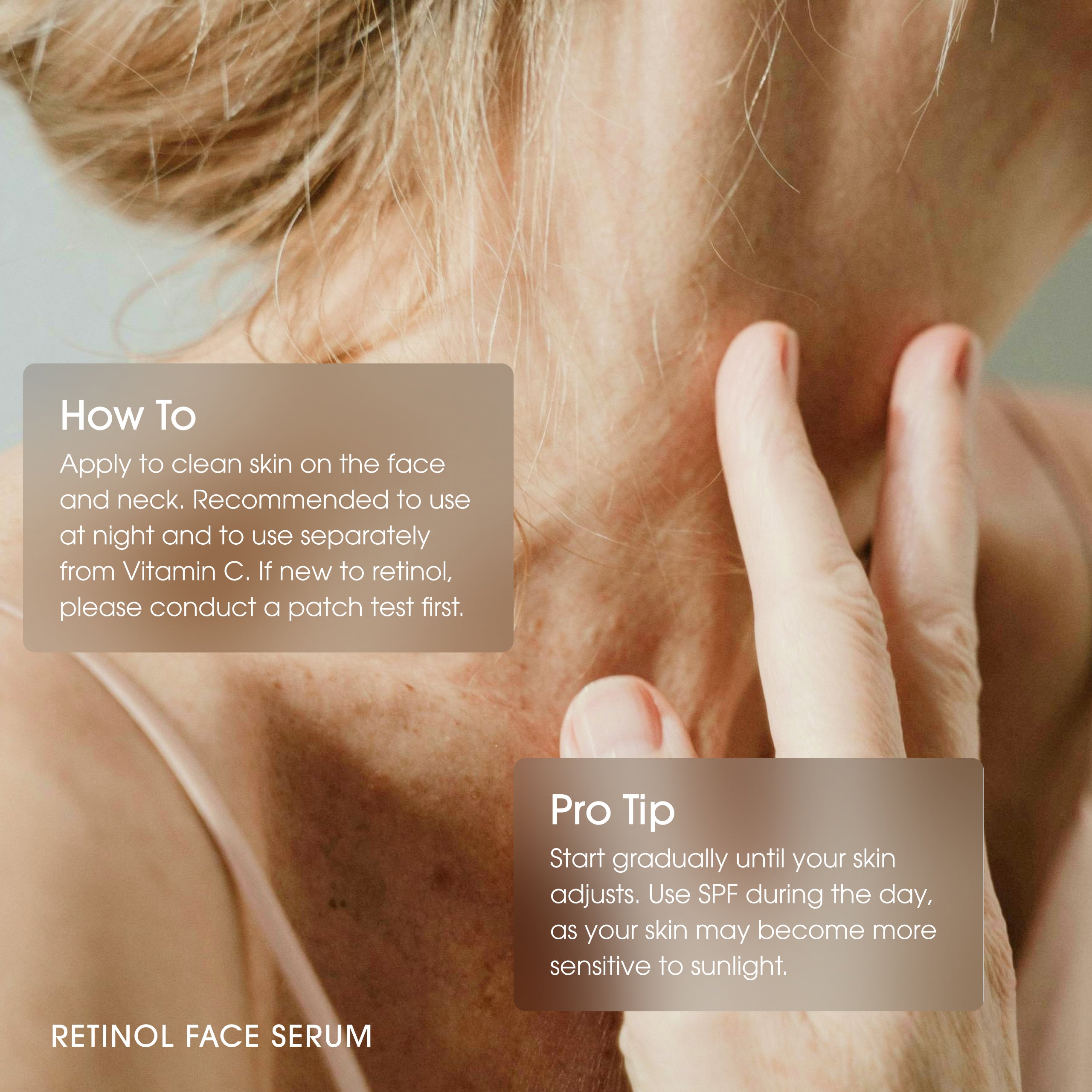Advanced Clinicals Retinol Face Serum Gesichtsserum Anti-Falten