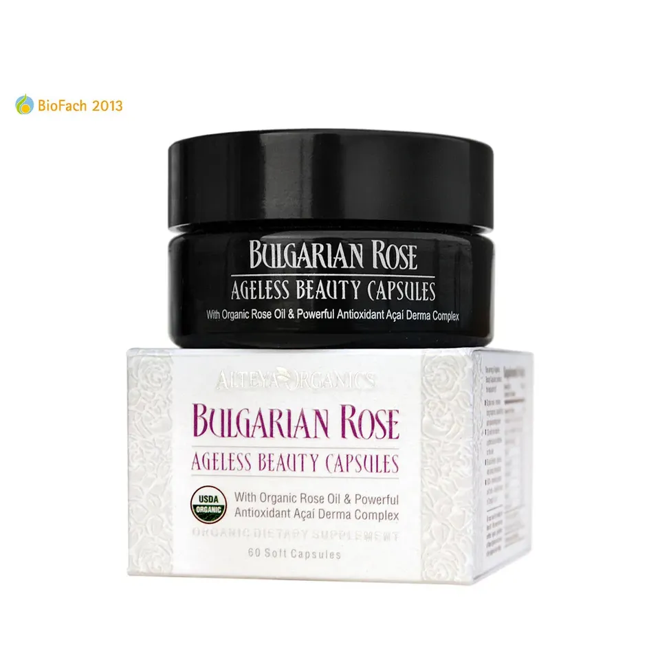 Alteya Organic Supplements Rosenöl Beauty Kapseln 60 Stk