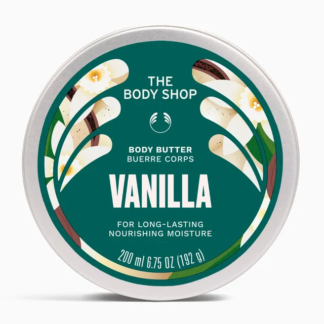 The Body Shop Vanilla Body Butter Körperbutter 200 ml warm