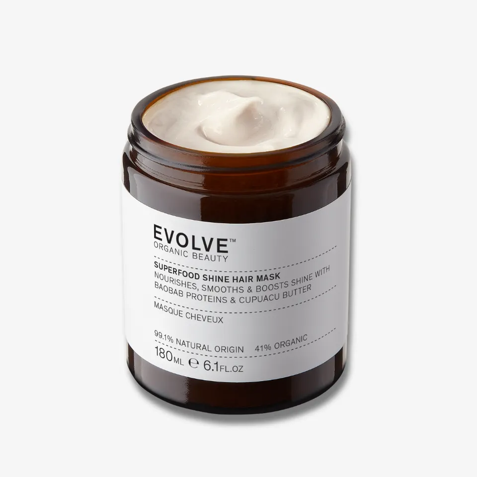 Evolve Organic Beauty Superfood Shine Haarmaske Glanz
