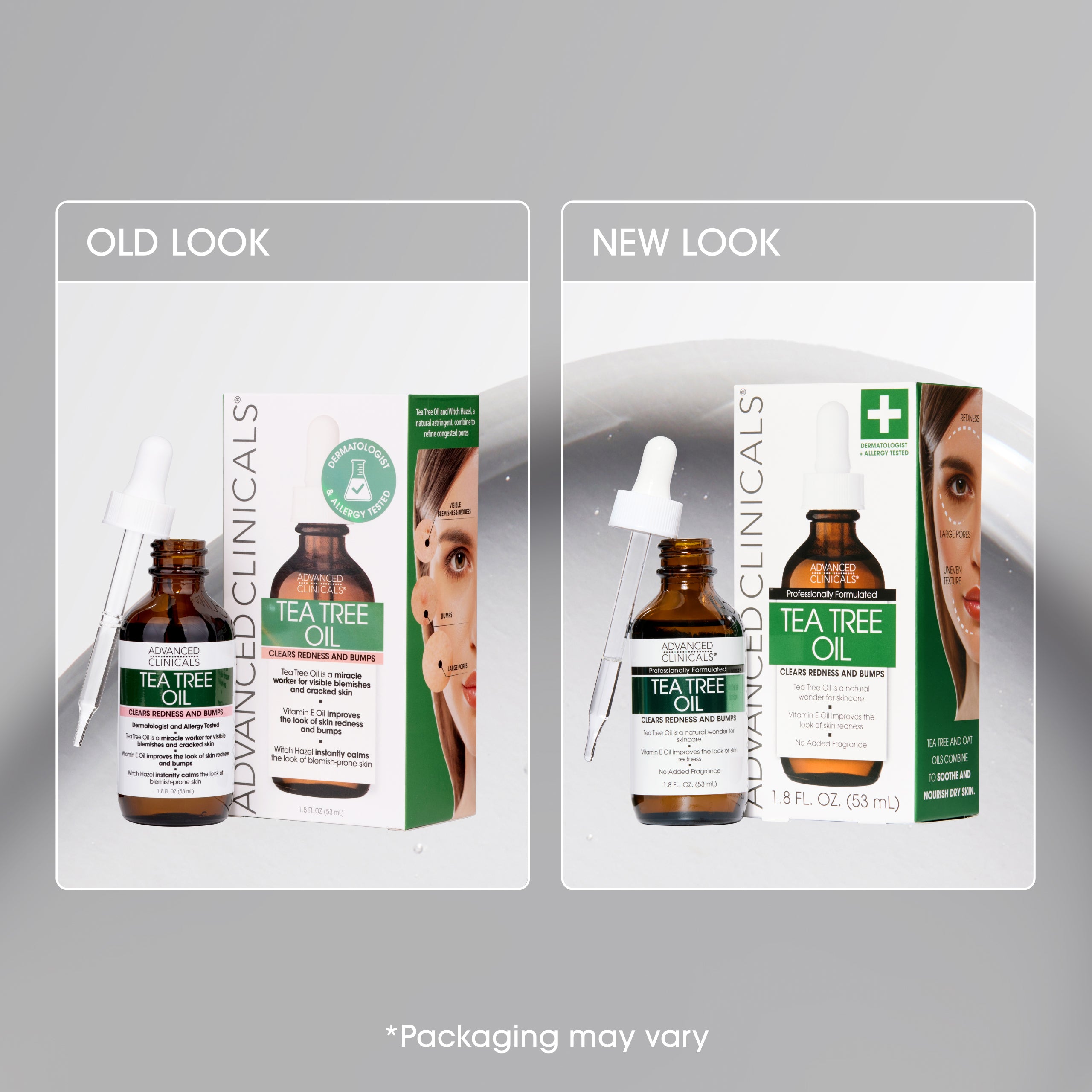 Advanced Clinicals Tea Tree Face Oil Gesichtsöl Teebaum Poren