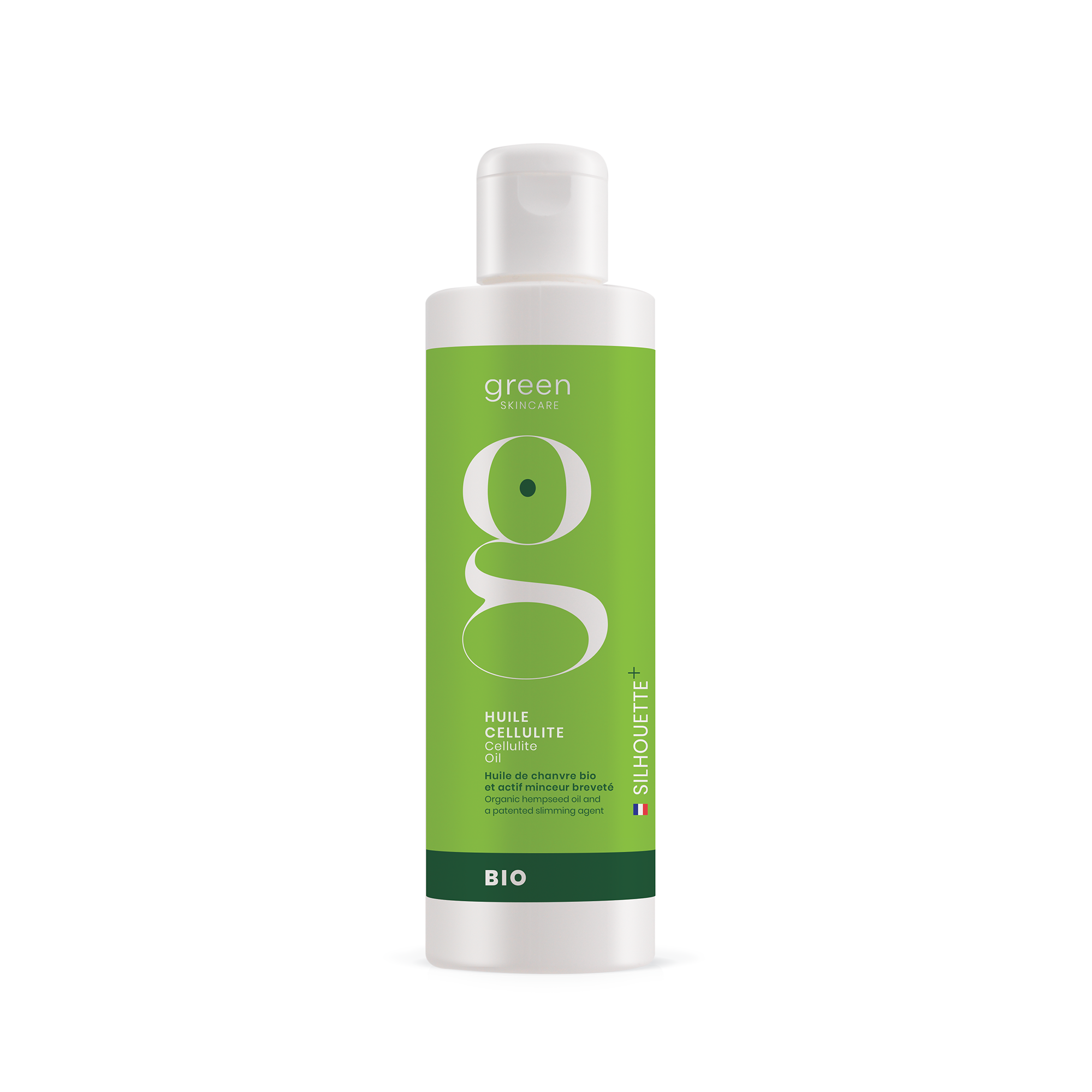Green Skincare Silhouette Huile Cellulite Soir Körperöl Abend