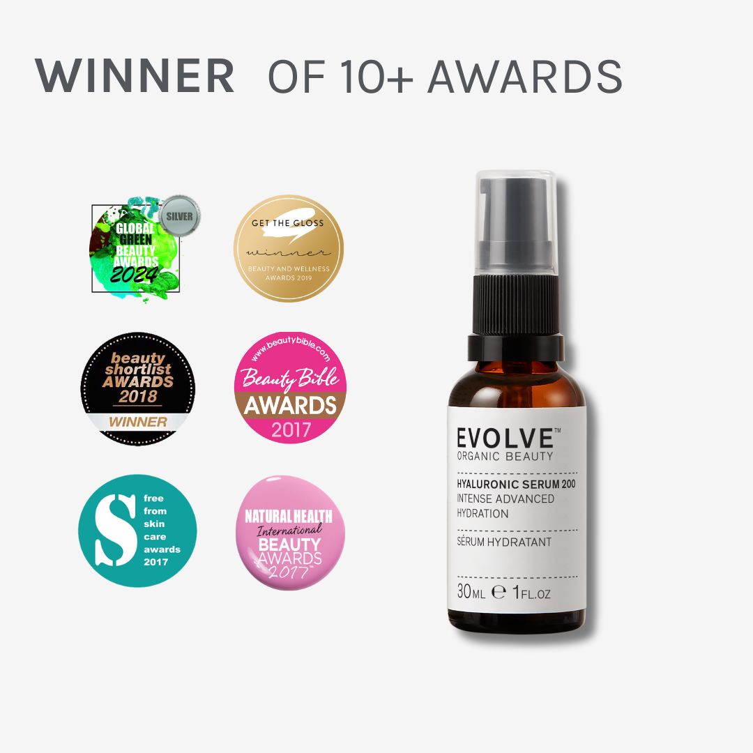 Evolve Organic Beauty Hyaluronic Serum 200 Supersize Serum Rosenwasser