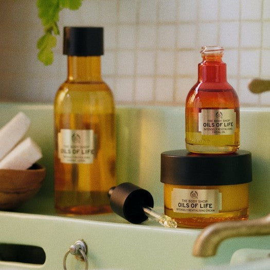The Body Shop Oils of Life Sleeping Cream Nachtcreme 80 ml