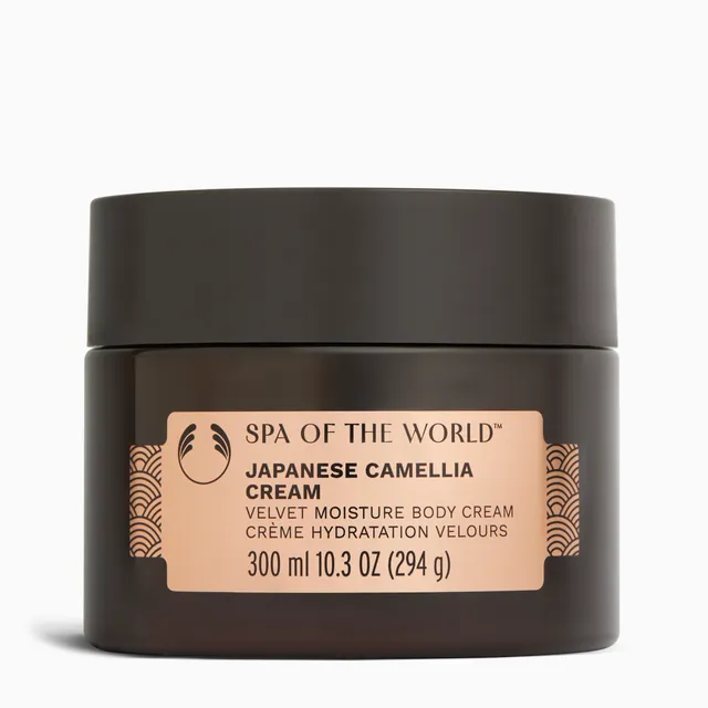 The Body Shop Japanese Camellia Cream 300 ml samtig blumig