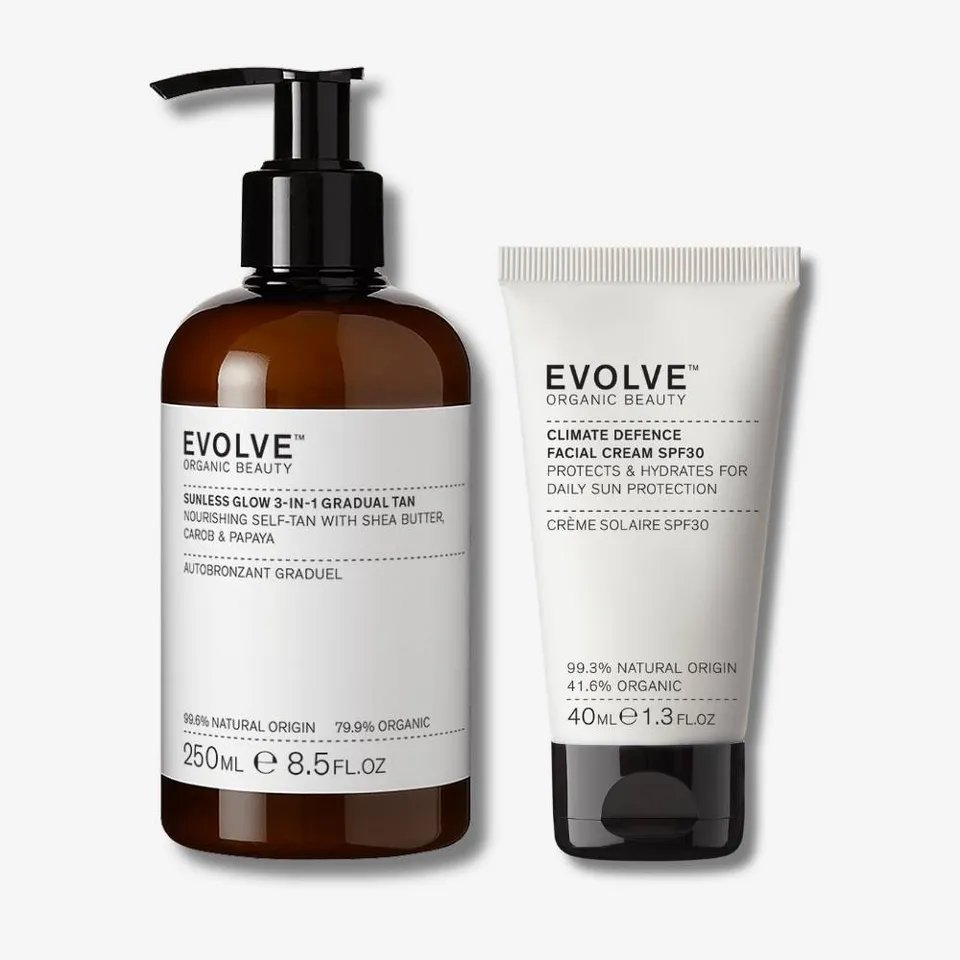 Evolve Tan & Protect Duo Selbstbräuner Set LSF 30 Vanille