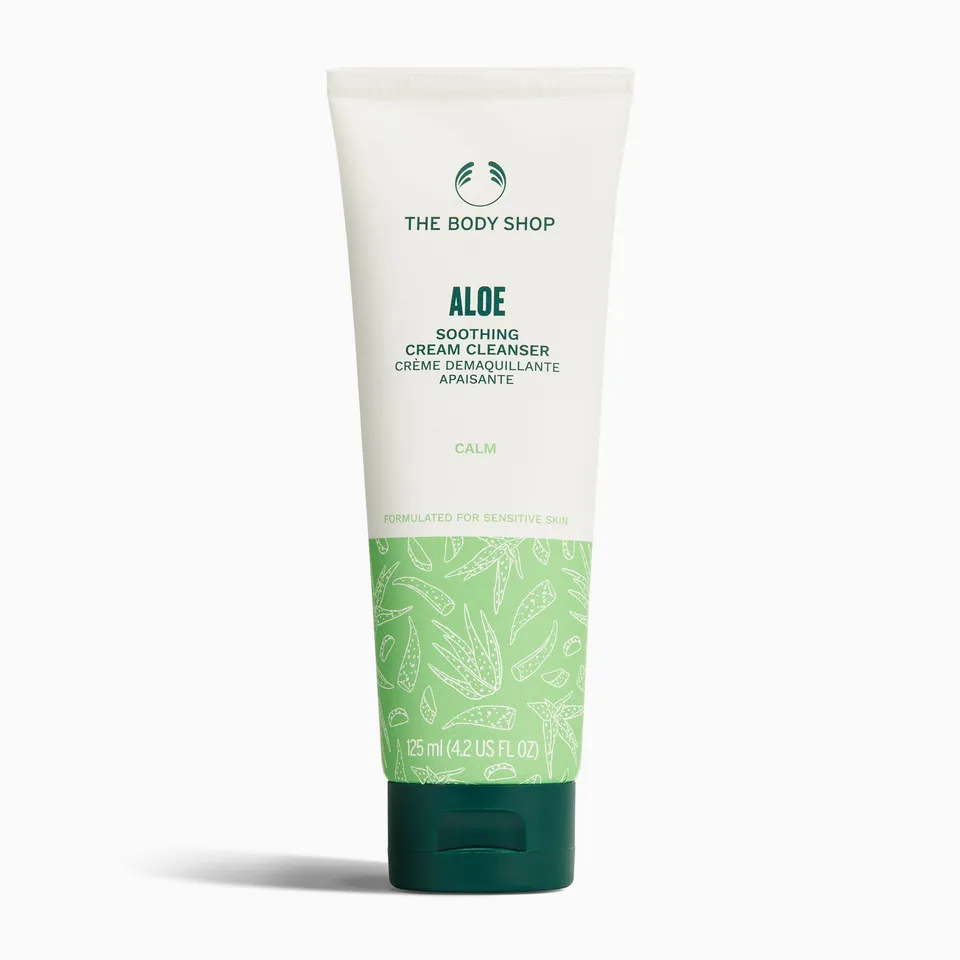 The Body Shop Aloe Cream Cleanser Gesichtsreiniger 125 ml ohne Duft