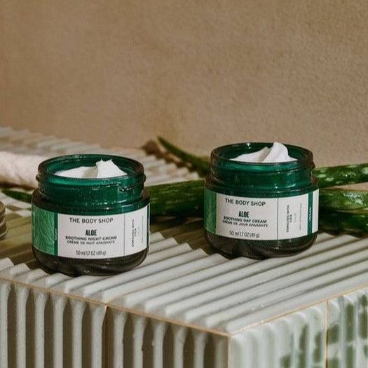 The Body Shop Aloe Soothing Routine Gesichtsset empfindliche Haut
