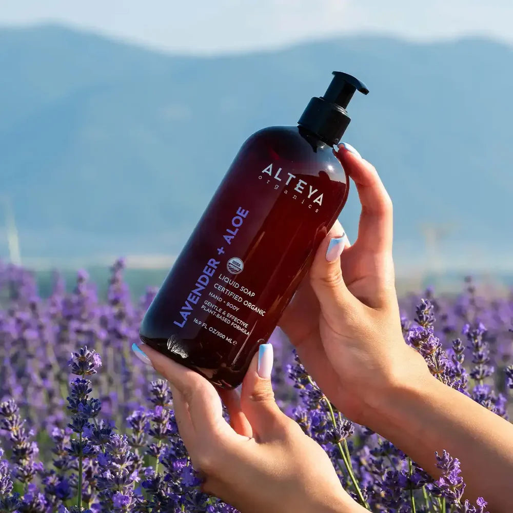 Alteya Organics Lavender & Aloe Flüssigseife 500 ml Bio