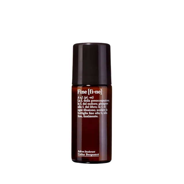 fine Roll-On Cedar Bergamot Deo Roll-On Aloe Vera