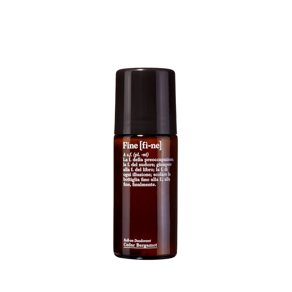 fine Roll-On Cedar Bergamot Deo Roll-On Aloe Vera