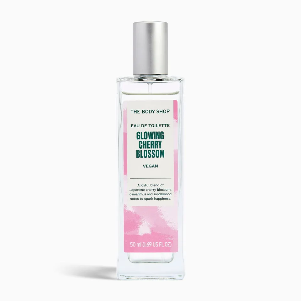 The Body Shop Glowing Cherry Blossom Eau de Toilette 50 ml blumig