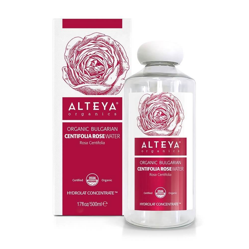 Alteya Centifolia Rose Water Rosenwasser Bio 500ml Gesicht Poren