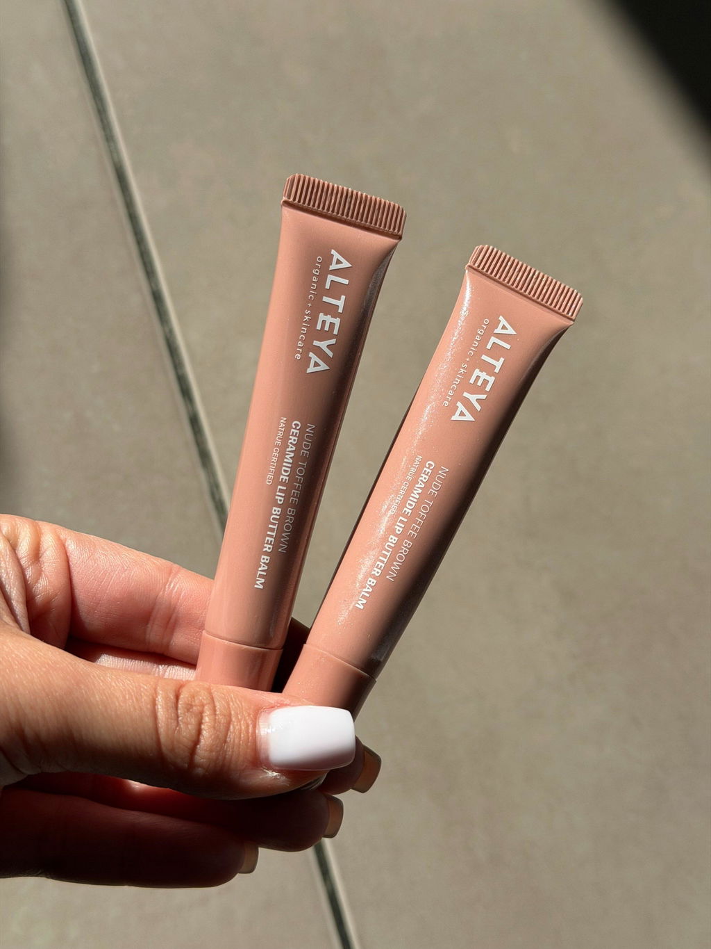 Alteya Lip Care Lip Butter Nude Toffee Brown 10 ml