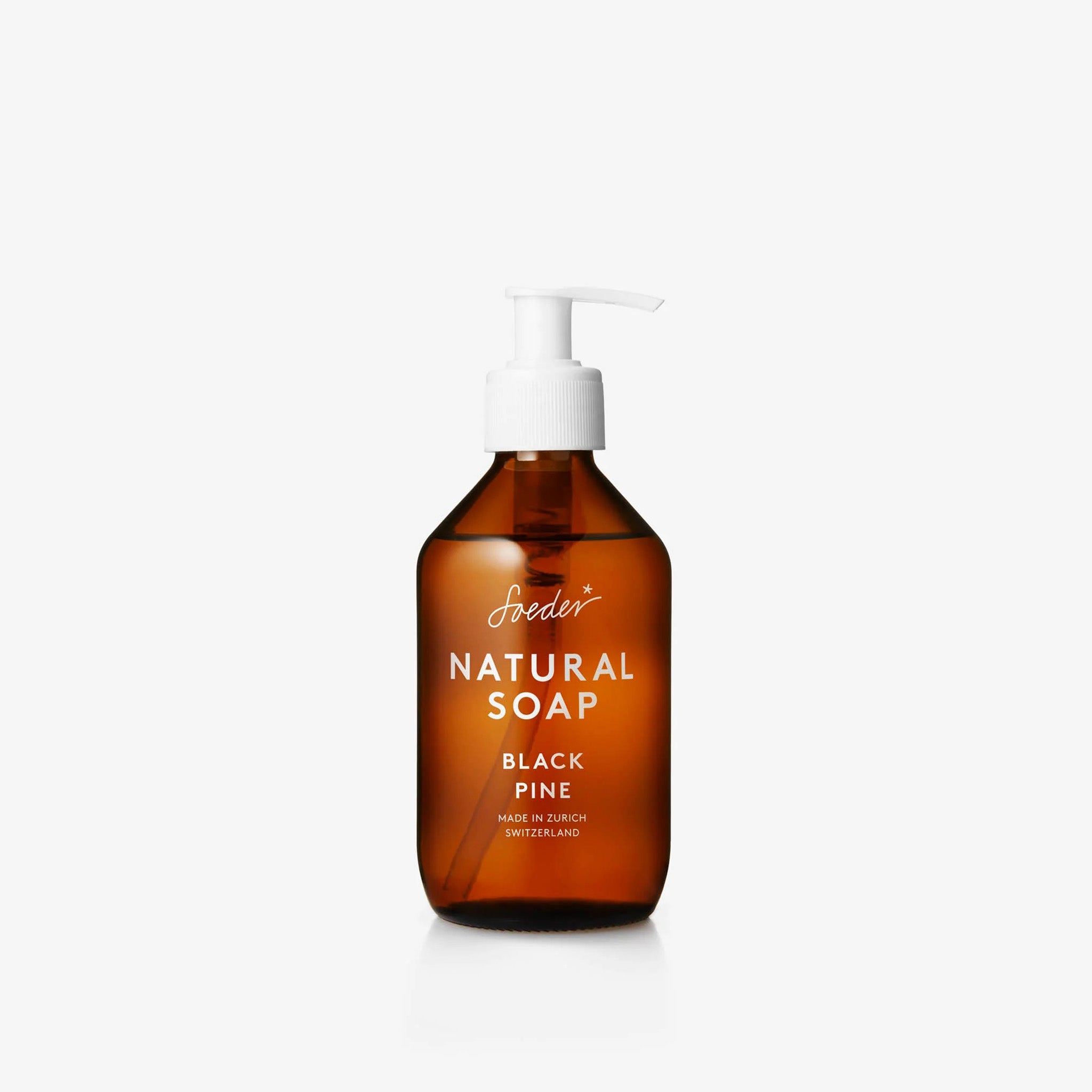 Soeder Black Pine Handseife 250 ml Bio-Öle