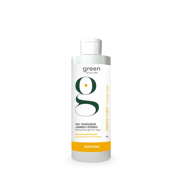Green Skincare Energie Corps Gel Bein Gel Schwere Beine Menthol