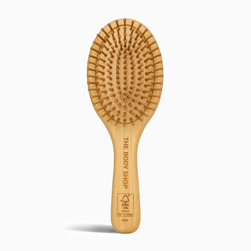 The Body Shop Oval Bamboo Pin Haarbürste Bambus