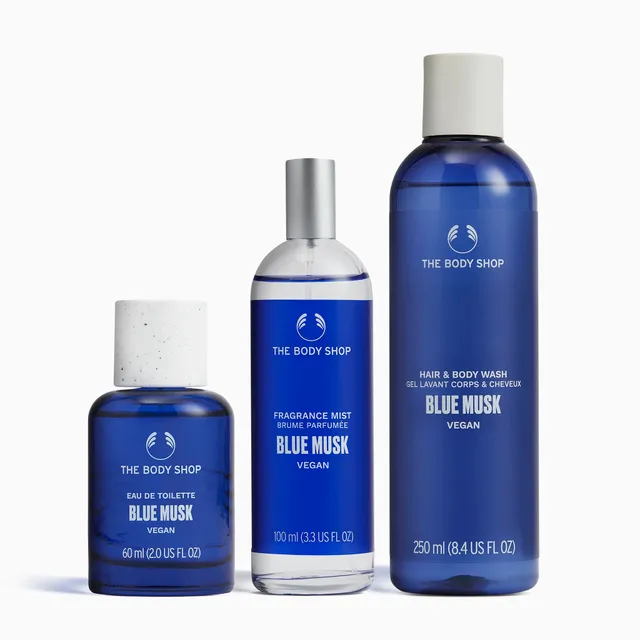 The Body Shop Blue Musk Fragrance Edit Geschenkset Moschus