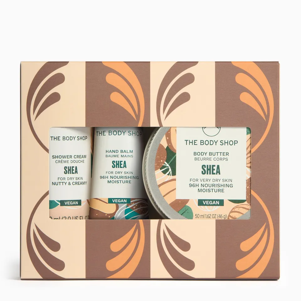 The Body Shop Shea Mini Geschenkset 3tlg Sheabutter