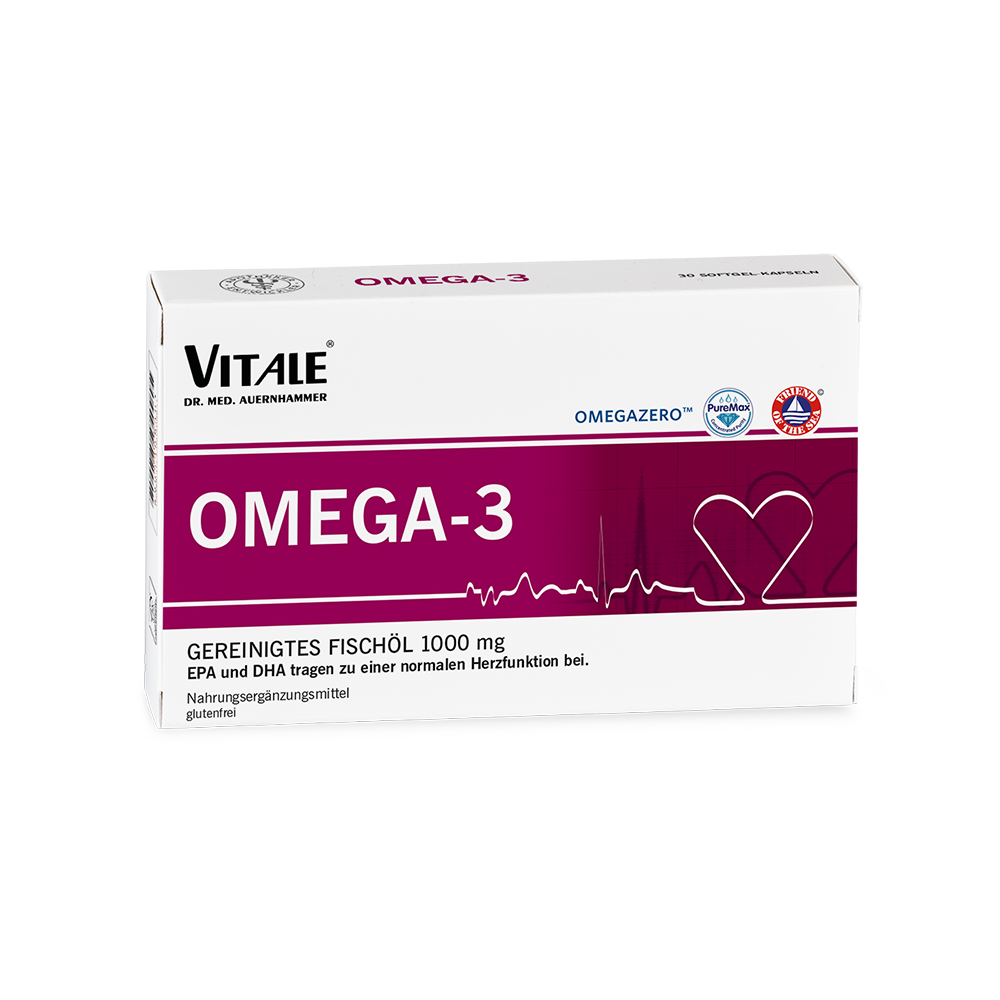 VITALE Omega-3 Nahrungsergänzungsmittel Kapseln