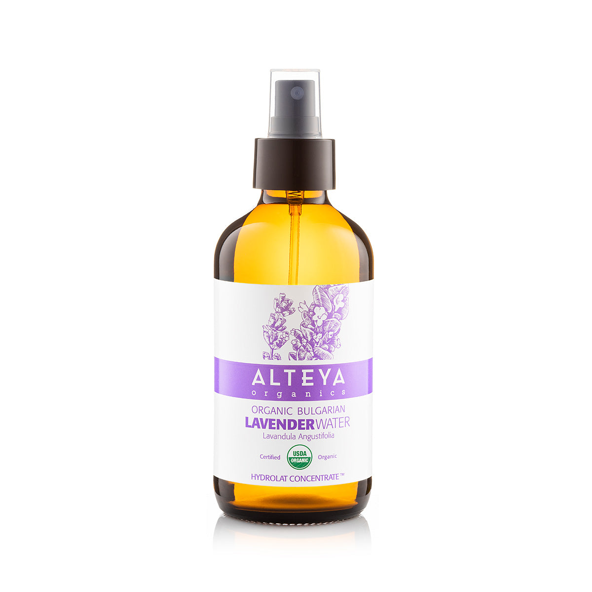 Alteya Lavender Waters Lavendelwasser Glas Spray 60 ml bio