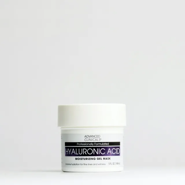 Advanced Clinicals Hyaluronic Acid Face Gel-Maske Hyaluron