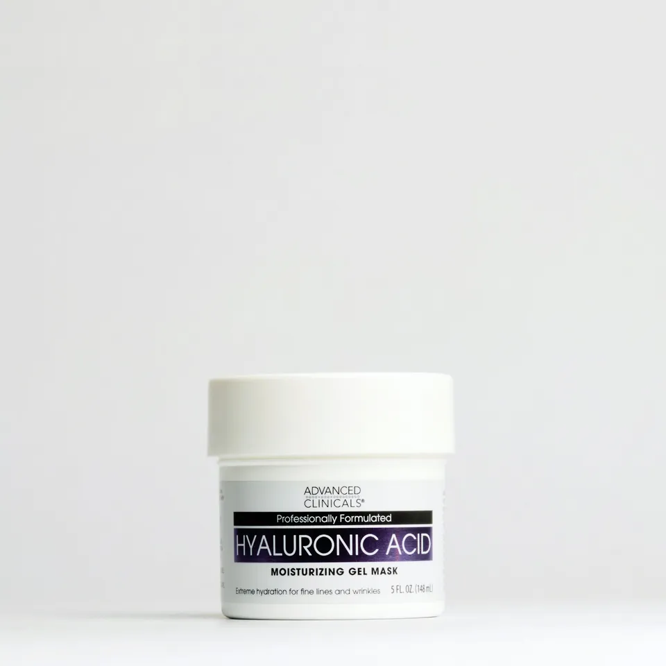 Advanced Clinicals Hyaluronic Acid Face Gel-Maske Hyaluron