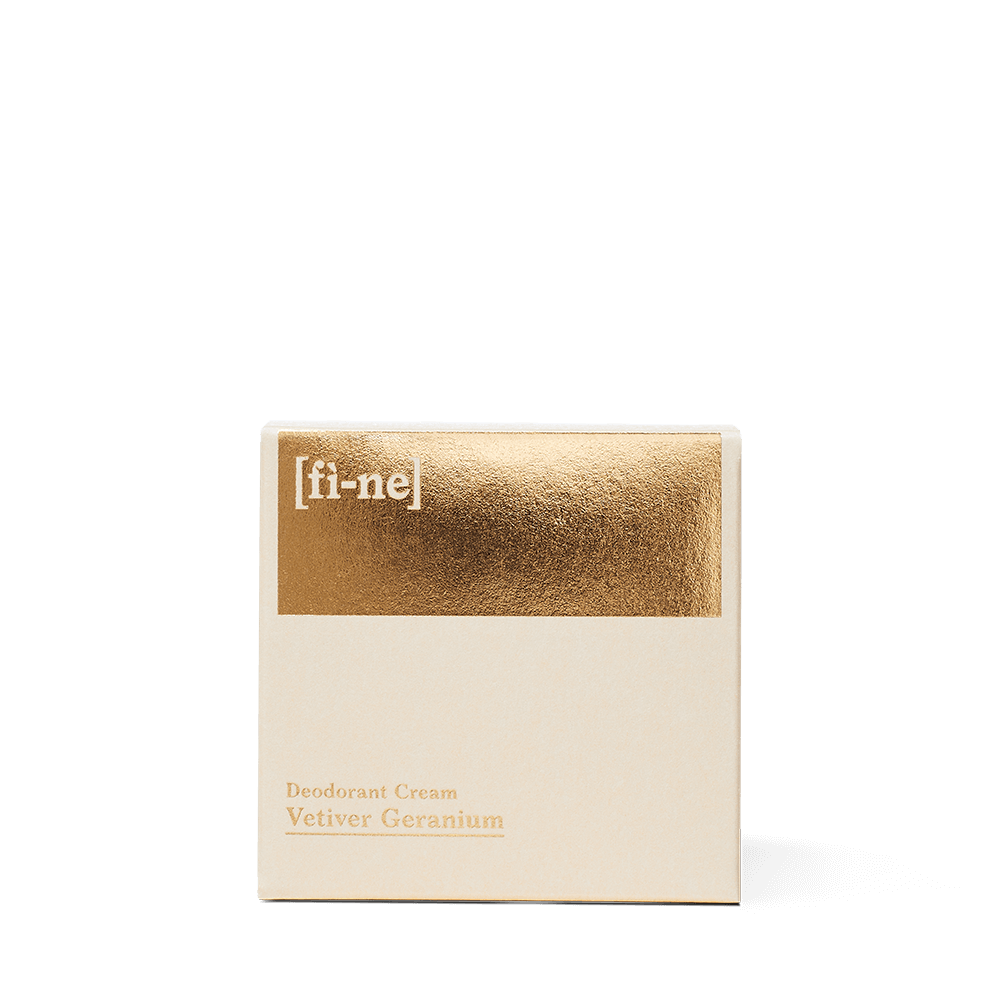 FINE Vetiver Geranium Deocreme 50 g ohne Aluminium