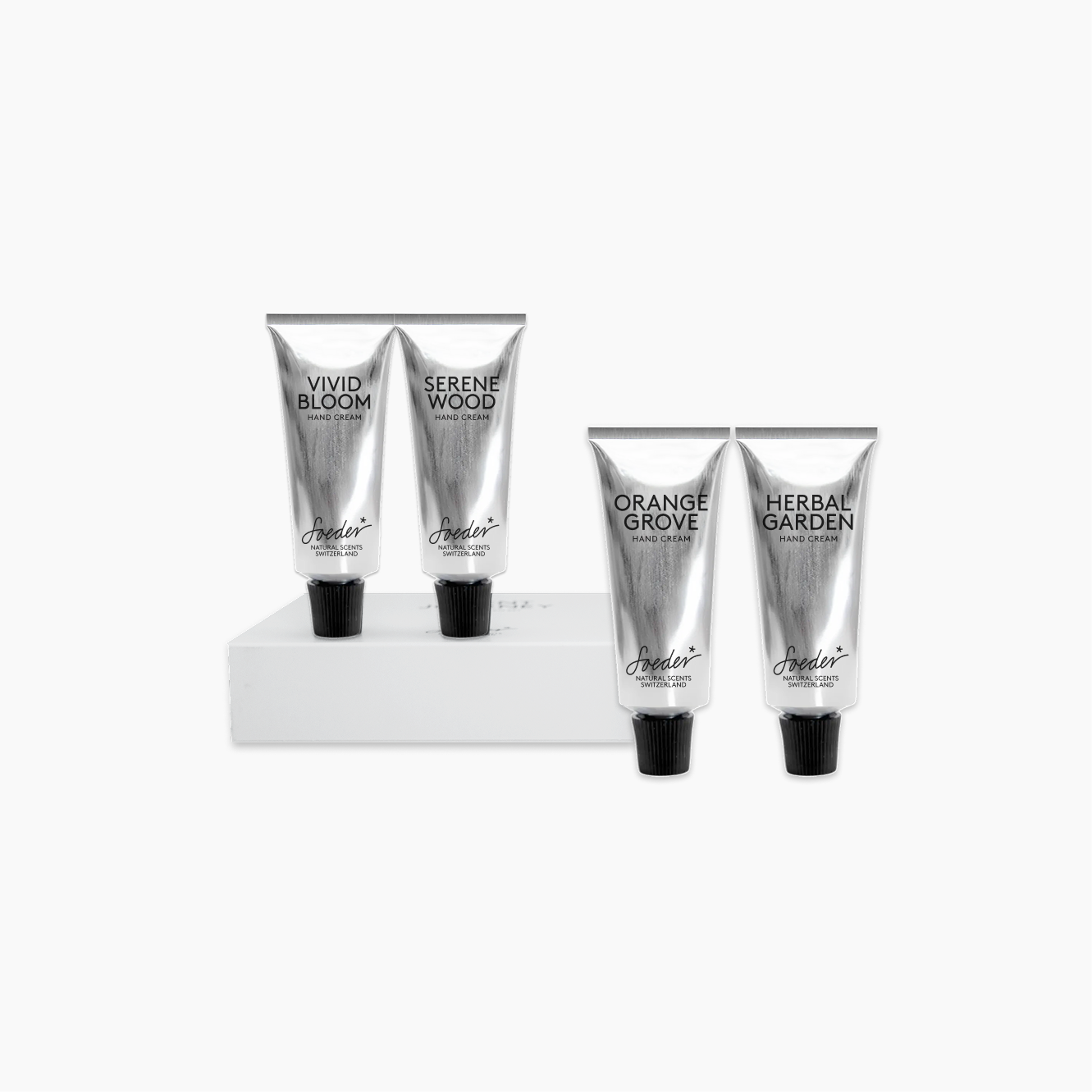 Soeder Scent Journey Hand Cream 4er Set Minis Holzig