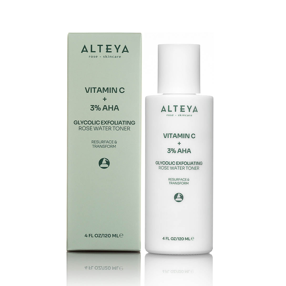 Alteya Organics Glycolic Rose Water Toner Gesichtswasser AHA