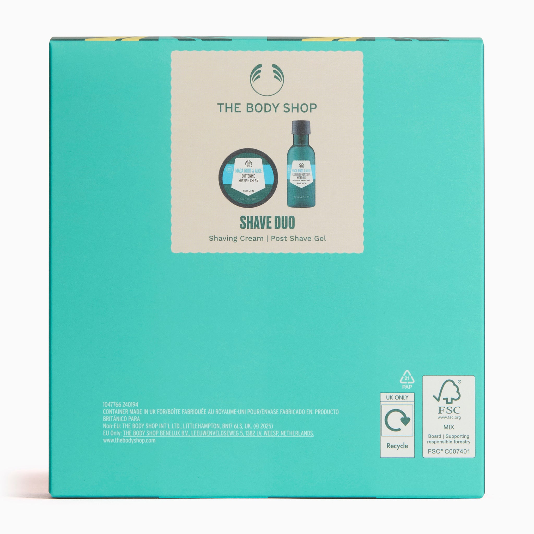 The Body Shop Shave Duo Geschenkset Rasur Aloe Vera