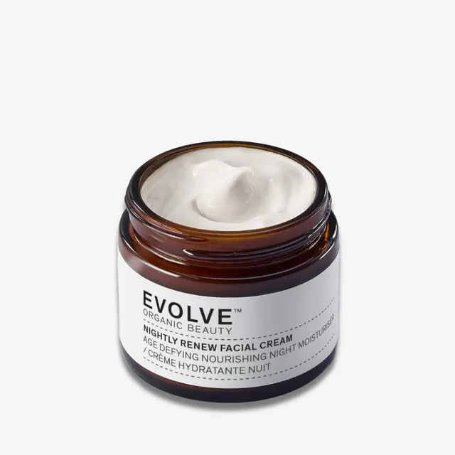 Evolve Organic Beauty Nightly Renew Facial Cream Nachtcreme Vollgröße