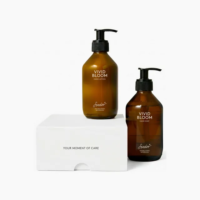 Soeder Vivid Bloom Handpflegeset Seife + Lotion Bergamotte