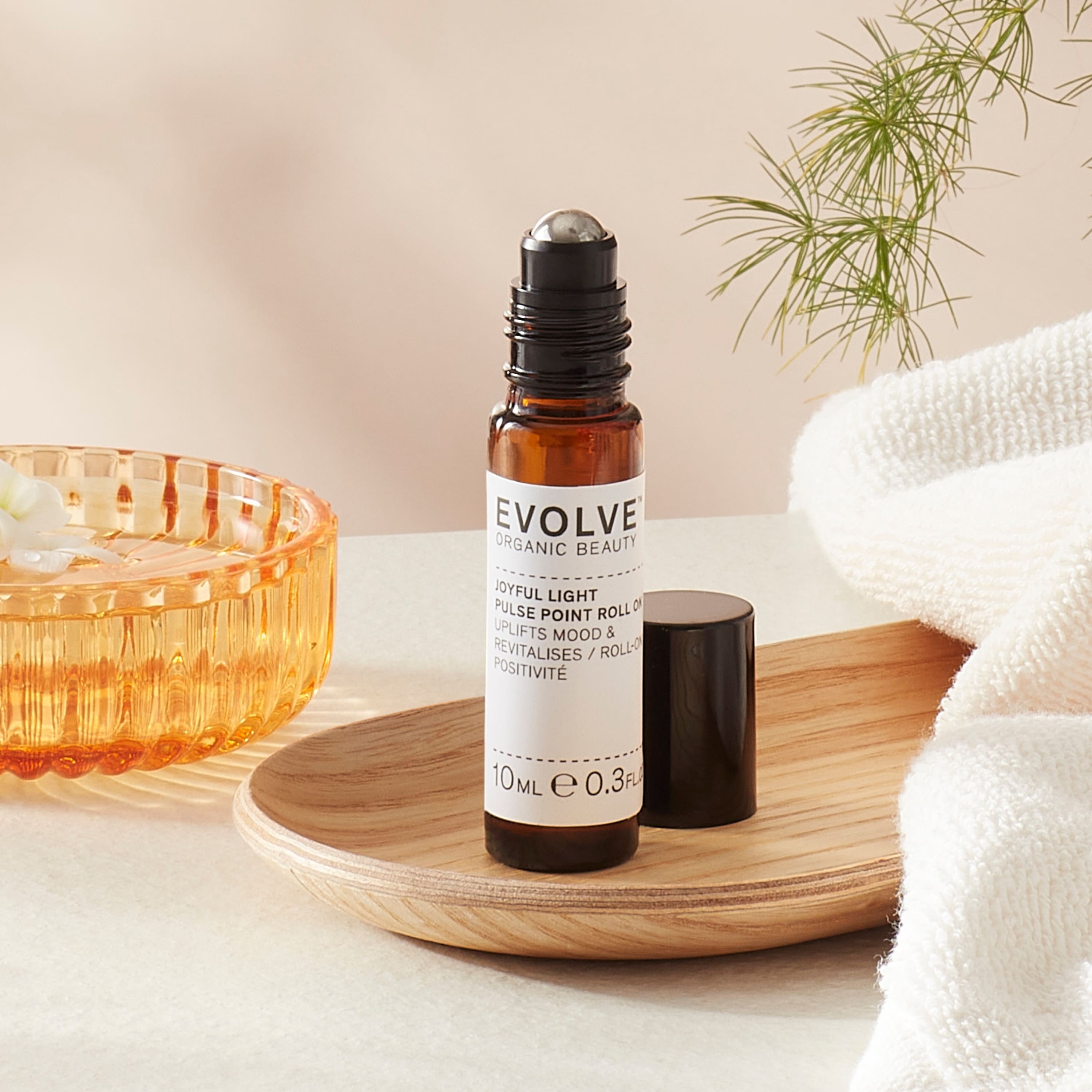 Evolve Joyful Light Pulse Point Roll-On Rose Vanille für Stimmung