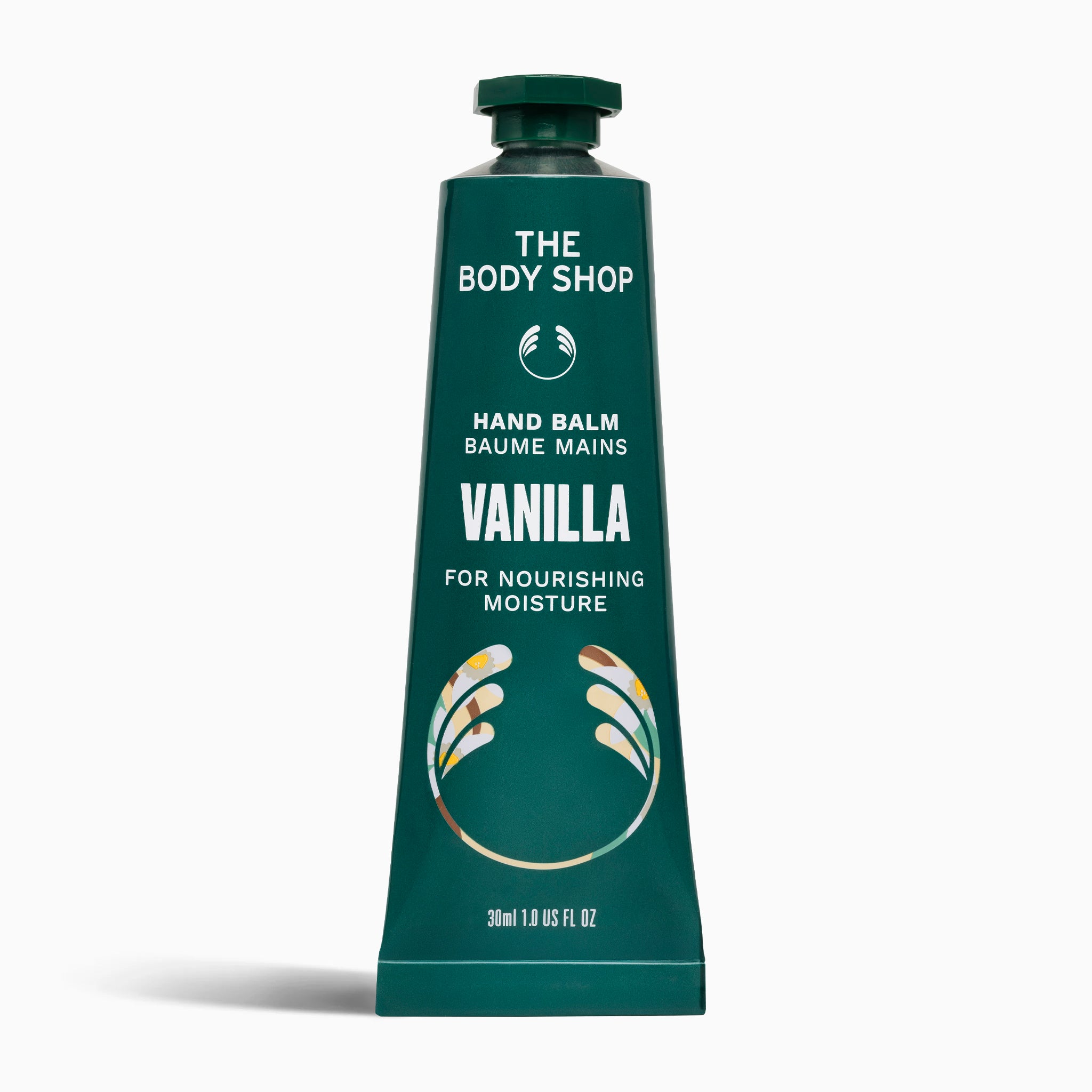 The Body Shop Vanilla Hand Balm 30 ml – nicht fettender Handbalsam mit 48 Stunden Feuchtigkeit